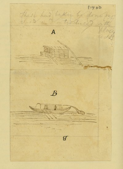 Illustration aus Briefen, geschrieben auf einer Reise in die westlichen Teile der Vereinigten Staaten..., von Elias Fordham Pym, 1818 von English School