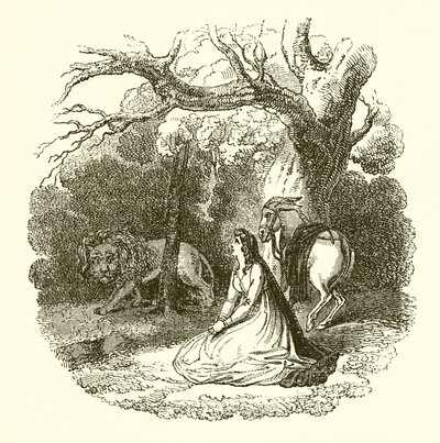 Illustration af Faery Queene af English School