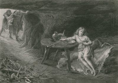 Imogen in the Cave, Cymbeline af English School