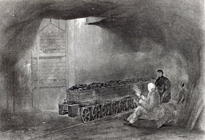 I Coal Mine, illustration fra 