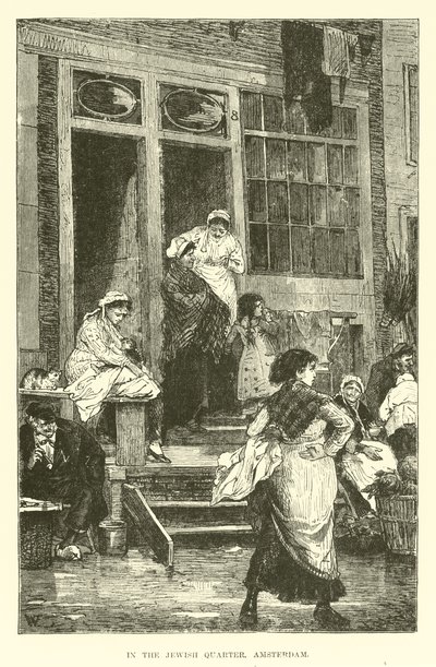 I det jødiske kvarter, Amsterdam af English School