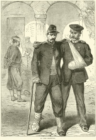 På hospitalet, november 1870 af English School