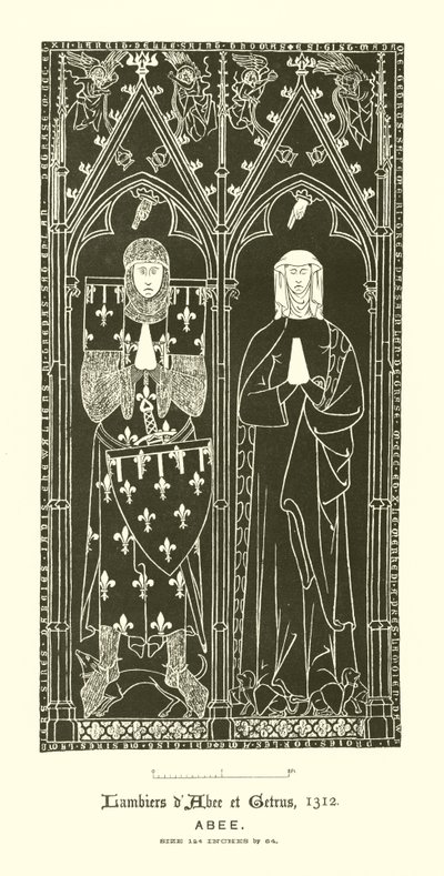 Indhugget plade (gravering) af English School