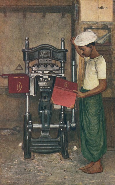 indisk maskinoperatør af English School