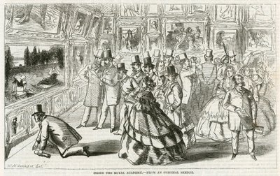 Inde i Det Kongelige Akademi af English School