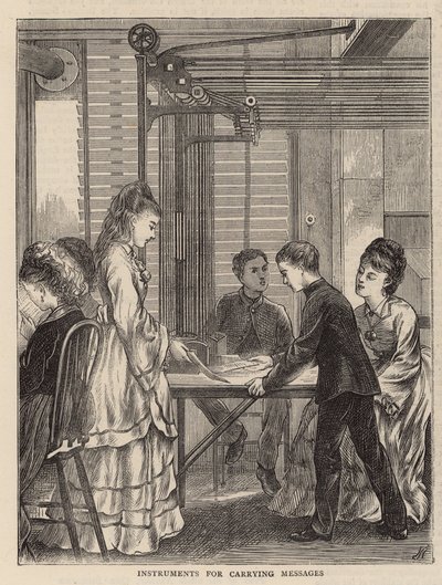 Instrumenter til at bære meddelelser af English School