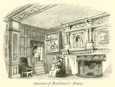 Interior of Bradshaws House  af English School
