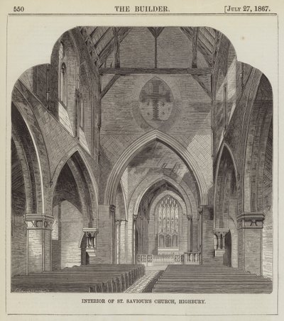 Interiør af St Saviour