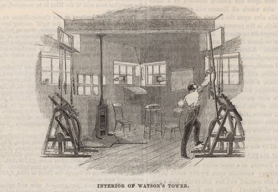 Interiør af Watsons Tower af English School