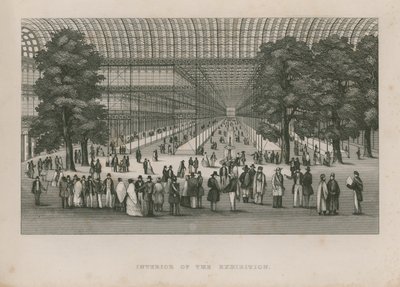 Interiør af den store udstilling, 1851 af English School