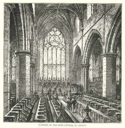 Interiør af High Church, St Giles