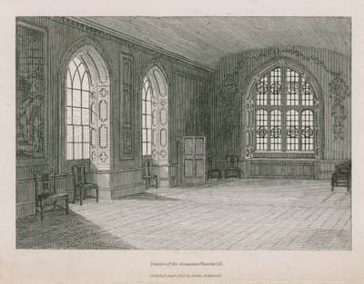 Det indre af Jerusalem-kammeret af English School