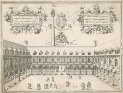 Interiør af Royal Exchange, London af English School