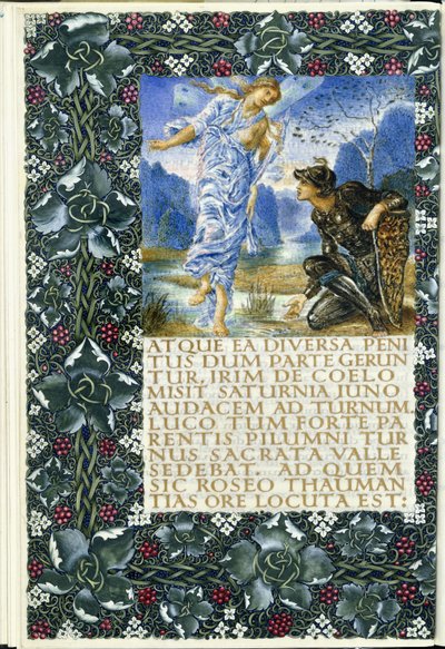 Iris optræder før Turnus, 1874-c.1919 af English School