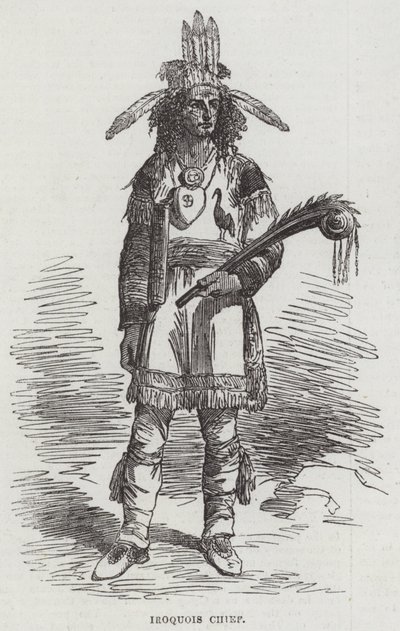 Iroquois Chief (gravering) af English School