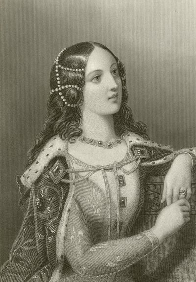 Isabella af Valois, 2. hustru til kong Richard II af English School