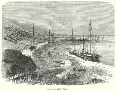 Isadij, ved Volga (kobberstik) af English School