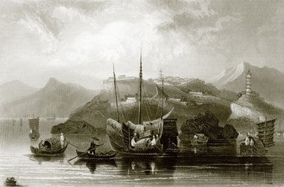 Øen og fortet Quemoy af English School