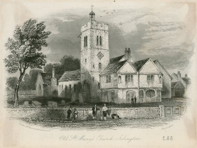 Islington, St Marys (gammel kirke) af English School