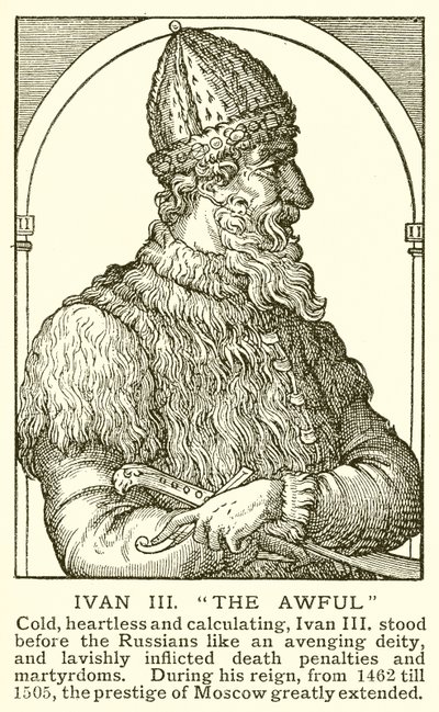 Ivan III Den Forfærdelige af English School