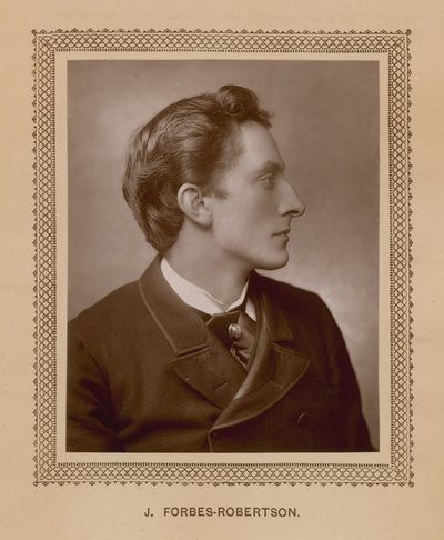 J Forbes-Robertson, fra et fotografi taget specielt til The Theatre af English School
