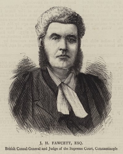 J H Fawcett, Esquire (gravering) af English School