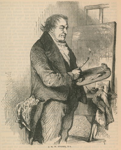 J M W Turner, kunstneren af English School