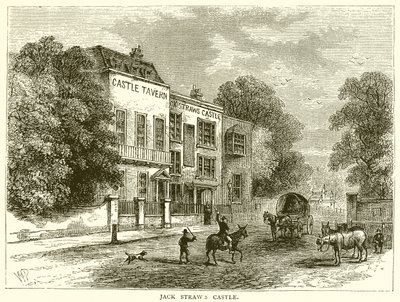 Jack Straws Castle af English School