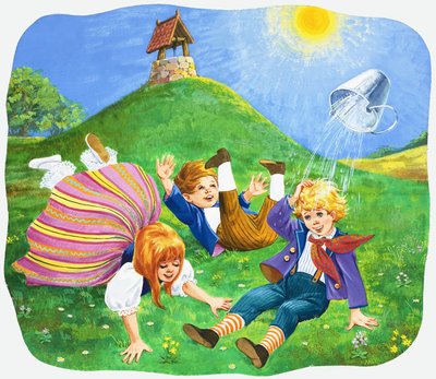 Jack og Jill gik op ad bakken af English School