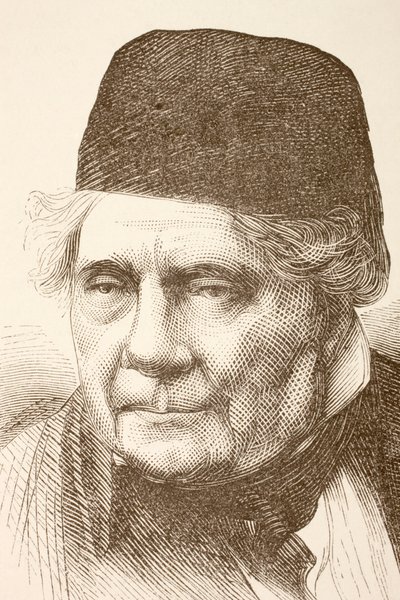 Jacques Babinet (litho) af English School