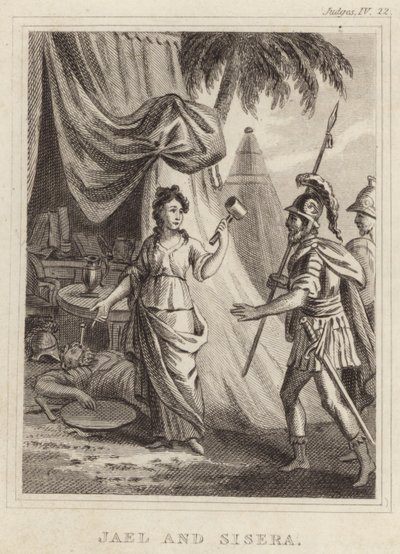 Jael og Sisera af English School