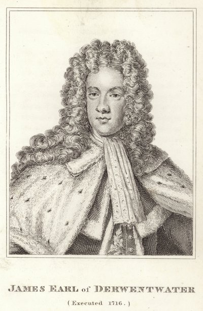 James Earl of Derwentwater, henrettet 1716 af English School