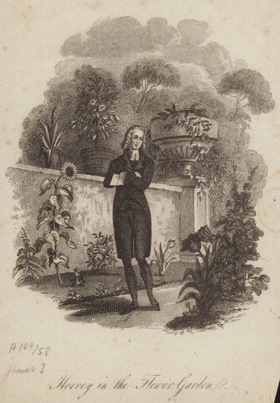 James Hervey i blomsterhaven af English School