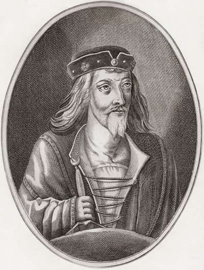 James I, konge af skotter af English School