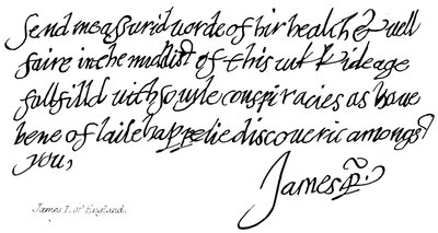 Jakob I. von England von English School