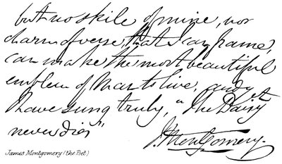James Montgomery (digteren) af English School