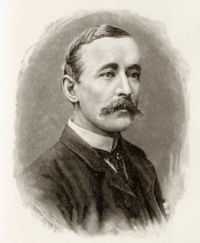 James Sligo Jameson, 1890 (trægravering) af English School