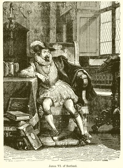 James VI. af Skotland af English School