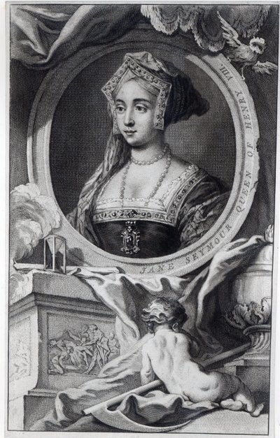 Jane Seymour, graveret af Jacobus Houbraken, 1746 af English School