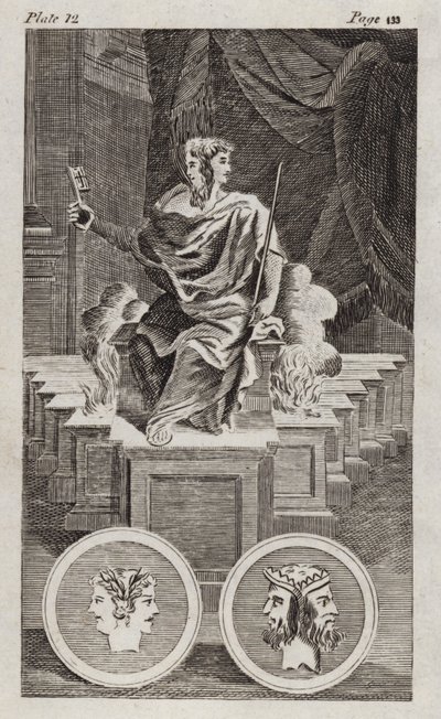 Janus (kobberstik) af English School