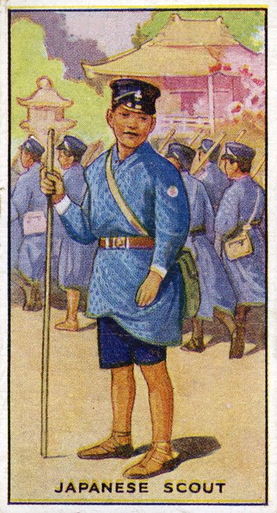 Japansk spejder, 1923 af English School