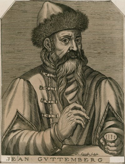 John Gutenberg af English School