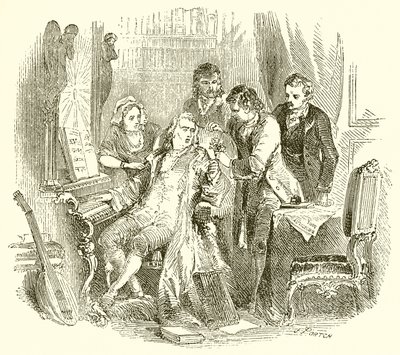 Jean Paul Richter ved Pianoforte af English School