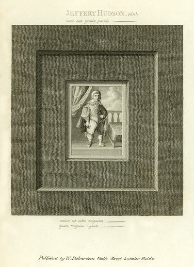 Jeffery Hudson, dværg af English School