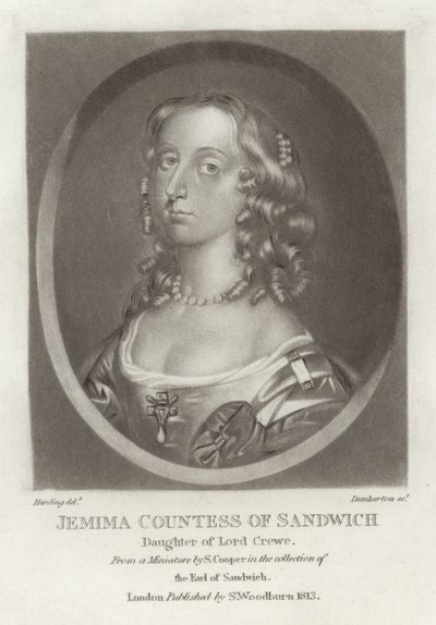 Jemima grevinde af Sandwich af English School