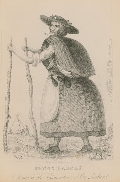 Jenny Darney, en bemærkelsesværdig karakter i Cumberland af English School