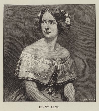 Jenny Lind (gravering) af English School
