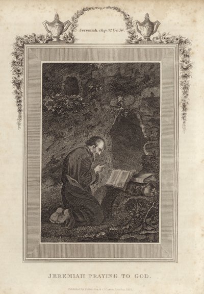 Jeremias beder til Gud af English School