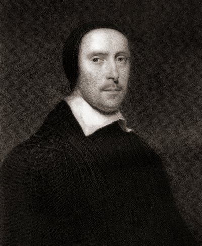 Jeremy Taylor (ca. 1613-67) fra Gallery of Portraits, udgivet i 1833 af English School