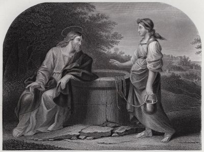 Jesus and the Samaritans af English School